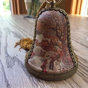 Vintage Holiday Music Box Bell